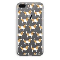 Doggy: iPhone 8 Plus Transparant Hoesje