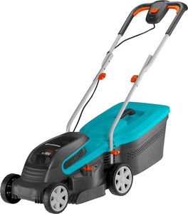 Gardena PowerMax grasmaaier Duwgrasmaaier Batterij/Accu Zwart, Blauw, Oranje