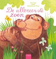 De allereerste zoen (Kartonboek)