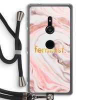 Feminist: Sony Xperia XZ2 Transparant Hoesje met koord