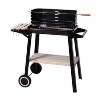 Kolenbarbecue met wielen (54 x 34 x 6.5 cm)