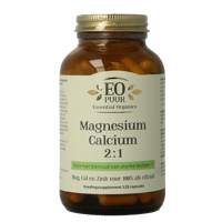 Essential Organ Magnesium calcium 2:1 puur 120 Vegetarische capsules