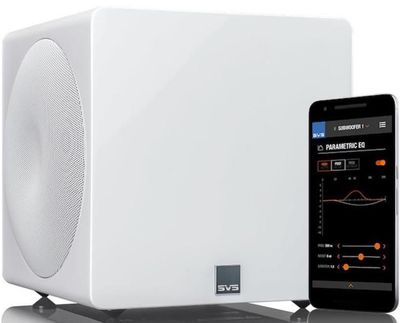 Seconddeal: SVS 3000 Micro Subwoofer - Piano Gloss Wit