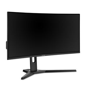 Viewsonic VX3418-2KPC Gaming monitor Energielabel G (A - G) 86.4 cm (34 inch) 3440 x 1440 Pixel 21:9 1 ms DisplayPort, HDMI, Hoofdtelefoon (3.5 mm jackplug) VA