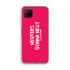 Neuters (roze): Huawei P40 Lite Transparant Hoesje