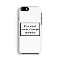 I'm dope: iPhone 8 Volledig Geprint Hoesje