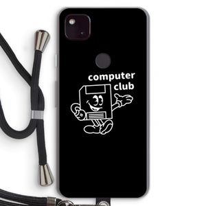 Floppyhead: Pixel 4a 5G Transparant Hoesje met koord