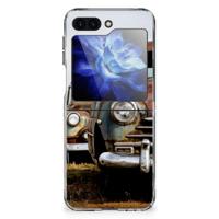 Samsung Galaxy Z Flip 6 | Siliconen hoesje | met foto Vintage Auto