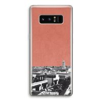 Marrakech Skyline : Samsung Galaxy Note 8 Transparant Hoesje