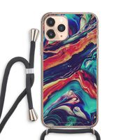 Chameleon Sun: iPhone 11 Pro Transparant Hoesje met koord