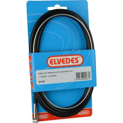 Elvedes rem/koppelingskabel cmpl. 8x8nippel 1,8mm 6449