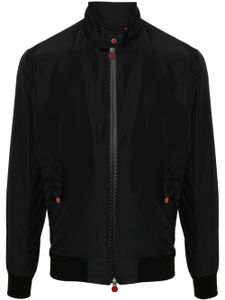 Kiton veste bomber à fermeture zippée - Noir