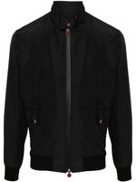 Kiton veste bomber à fermeture zippée - Noir