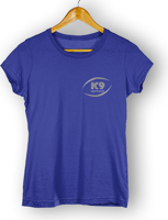 T-shirt Unisex Blauw - K9 Sportswear