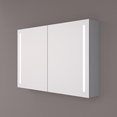 Spiegelkast Hipp Design SPK 41000 Rechthoek Met Verlichting Incl. Spiegelverwarming en Stopcontact (Alle Maten)