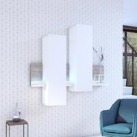 Home365 Wandkast Bologna - Grijs / Wit