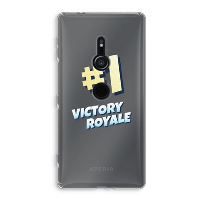 Victory Royale: Sony Xperia XZ2 Transparant Hoesje