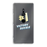 Victory Royale: Sony Xperia XZ2 Transparant Hoesje