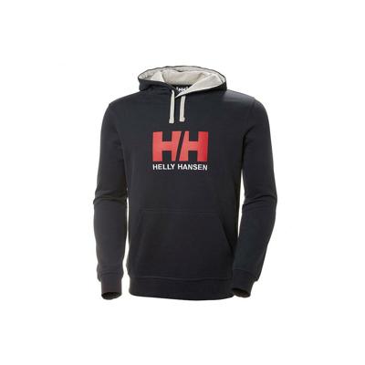 Herenhoodie HH LOGO Helly Hansen 33977 597 Marineblauw - Maat: S