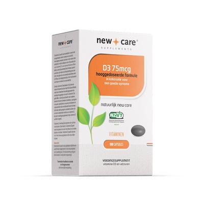 New Care D3 75mcg. Kokosolie Capsules 100Capsules