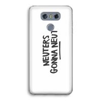 Neuters: LG G6 Transparant Hoesje Neuters: LG G6 Transparant Hoesje