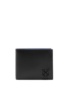 Off-White Arrows-motif leather wallet - Noir