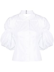 Jacquemus chemise Maraca à manches bouffantes - Blanc