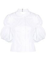 Jacquemus chemise Maraca à manches bouffantes - Blanc