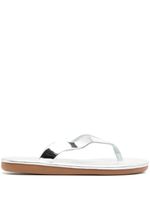 Ancient Greek Sandals sandales Laconia en cuir - Argent - thumbnail