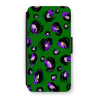 Green Cheetah: iPhone 12 Pro Flip Hoesje