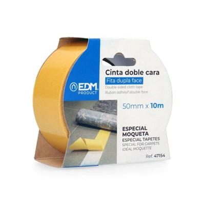 Plakband EDM 47154 10 m x 50 mm 50 mm x 10 m Wit
