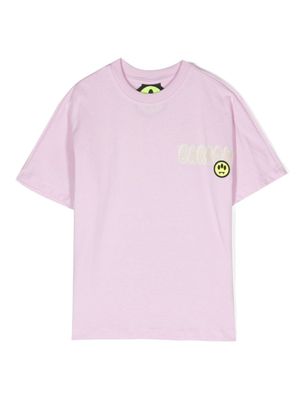 Barrow kids T-shirt met teddybeerprint - Roze