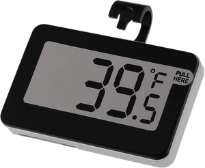 SCANPART 1110030004 koelkastonderdeel & -accessoire Thermometer Zwart, Grijs