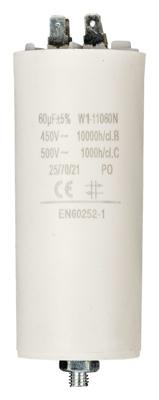 Fixapart w1-11060n condensator 60.0 uf / 450 v + aarde