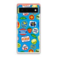 Fruitsticker: Google Pixel 6 Transparant Hoesje