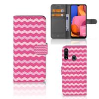Samsung Galaxy A20s | Telefoon Hoesje | Waves Pink