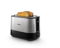 Philips Viva Collection Extra brede broodrooster met 2 sleuven, broodrooster
