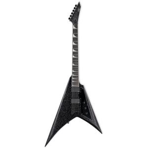 ESP LTD Kirk Hammett Signature KH-V Black Sparkle elektrische gitaar met koffer