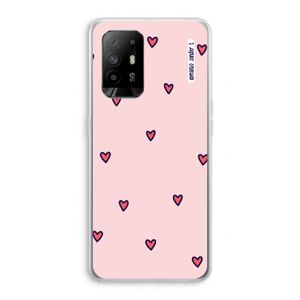 Hartjes: Oppo A94 5G Transparant Hoesje