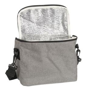 Koeltas Cook Concept - voor lunchpakket of drankjes - 7 liter - 26 x 12 x 21 cm - Draagband - Grijs