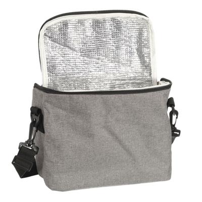 Koeltas Cook Concept - voor lunchpakket of drankjes - 7 liter - 26 x 12 x 21 cm - Draagband - Grijs
