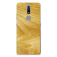 Nokia 2.4 | Bumper Hoesje | Licht Hout