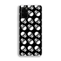 Musketon Skulls: Samsung Galaxy S20 Plus Transparant Hoesje