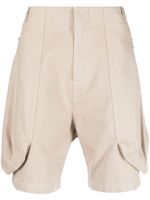 Jacquemus short Croissant à poches cargo - Tons neutres