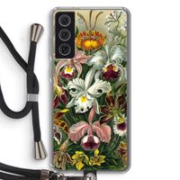 Haeckel Orchidae: Samsung Galaxy S21 FE Transparant Hoesje met koord