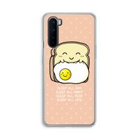 Sleep All Day: OnePlus Nord Transparant Hoesje