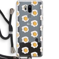 Bacon to my eggs #1: LG G7 Thinq Transparant Hoesje met koord