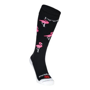 Brabo Socks Flamingo - Black/Pink