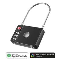 Beeep OneTag Apple Find My & Android Tracker - Anti-loss TSA Approved Smartlock - Black
