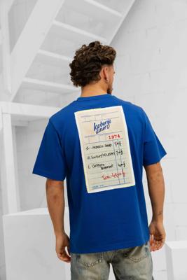 Iceberg 5D F071 Jersey T-Shirt Heren Blauw - Maat L - Kleur: Blauw | Soccerfanshop Iceberg 5D F071 Jersey T-Shirt Heren Blauw - Maat L - Kleur: Blauw | Soccerfanshop